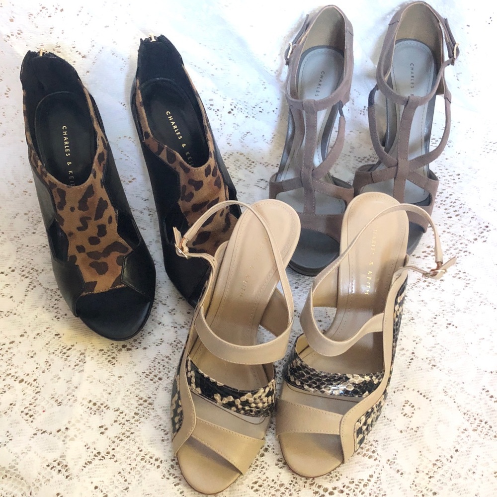 Bundle of Charles and Keith Heels
